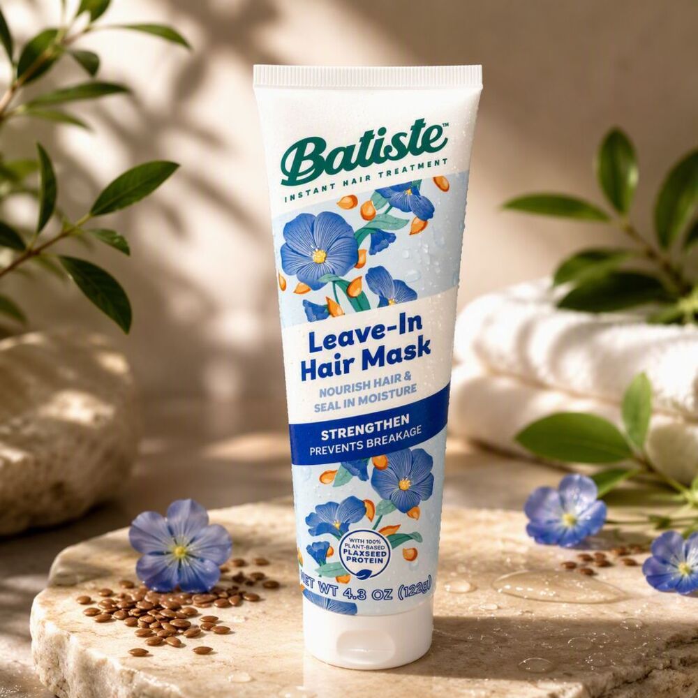 Batiste Strengthen Leave In Hair Mask 4.3oz No Rinse Anti Breakage
